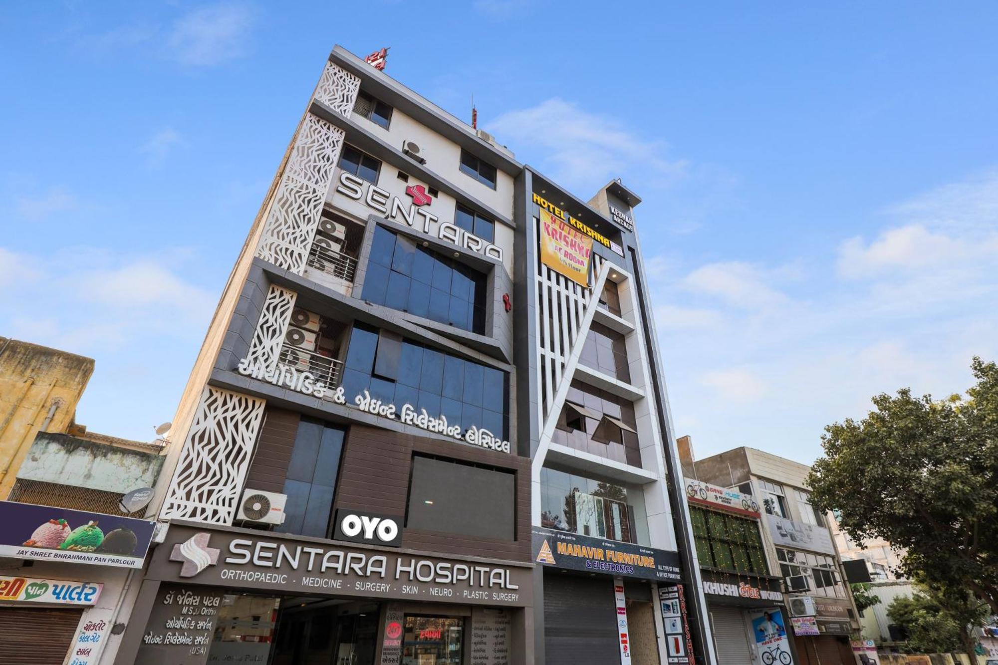 Hotel Krishna Ahmadábád Kültér fotó